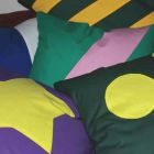 Applique cushions