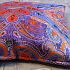 Padded camping cushion cover. Just fill with clothes.