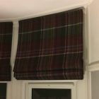 Tweed wool blinds are very cosy