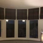 Roman blinds fitted in 1930&#039;s bay window