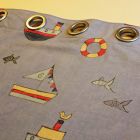 Eyelet headed children&#039;s curtains